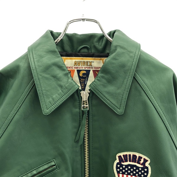 アヴィレックス(AVIREX)アヴィレックス レザーバーシティジャケット 革