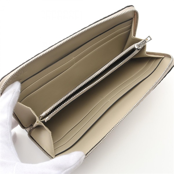 ロエベ(LOEWE)ロエベ リピートアナグラム ラウンド長財布 財布