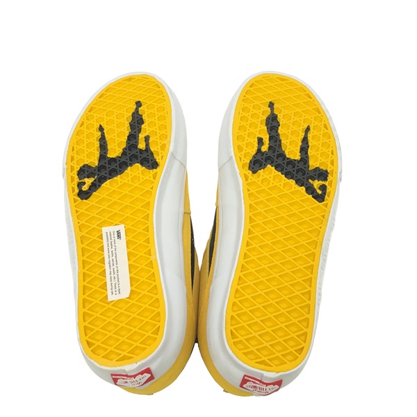 バンズ(VANS)バンズ SKATE HALF CAB BRUCELEE BLACK/YELLOW スニーカー