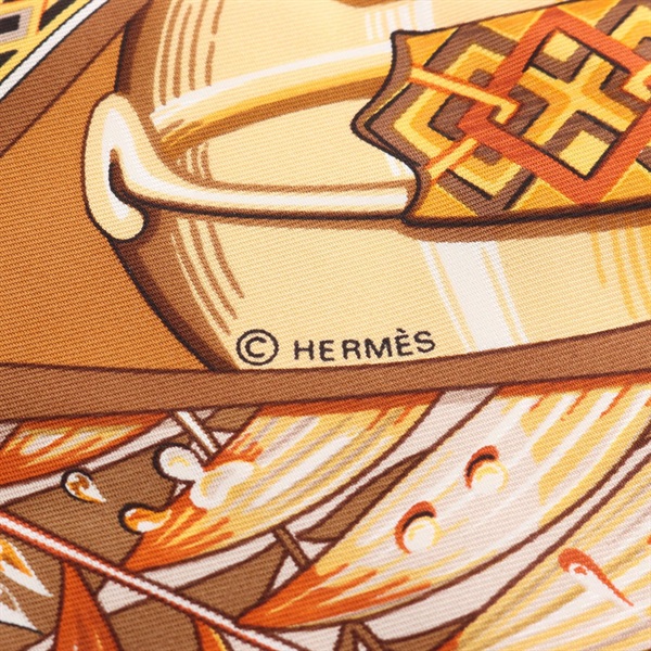 エルメス(HERMES)エルメス カレ90 Au son du Tam tam スカーフ 衣料品