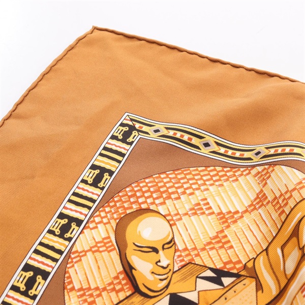 エルメス(HERMES)エルメス カレ90 Au son du Tam tam スカーフ 衣料品