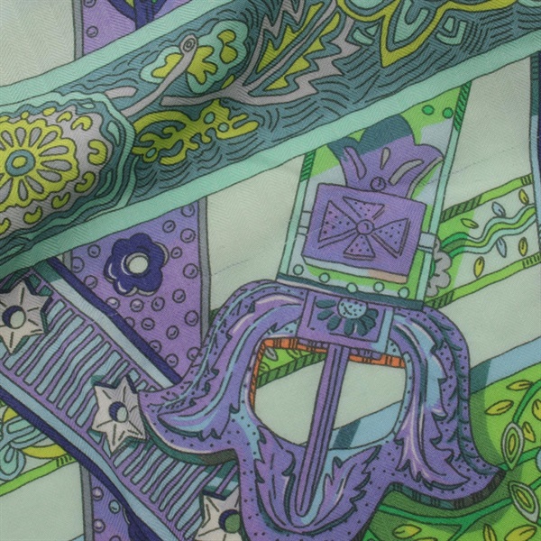 エルメス(HERMES)エルメス カレジェアン カレ140 スカーフ 衣料品