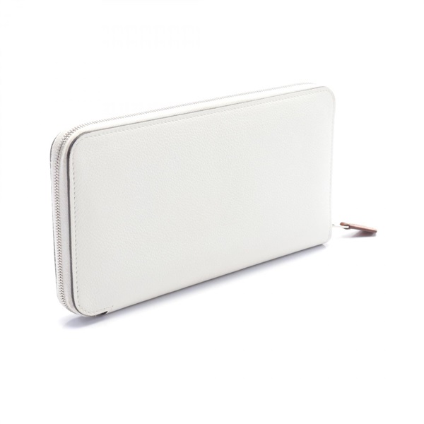 早い物勝ち❗️ エルメス　アザップロング　シルクイン　長財布　オフホワイト　正規品 エルメス(HERMES)エルメス アザップロング シルクイン ニューホワイト