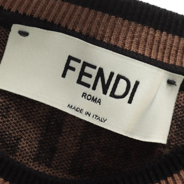 フェンディ(FENDI)フェンディ ズッカ柄 ニット 衣料品 トップス