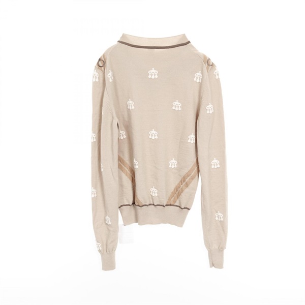 エルメス(HERMES)エルメス MORS A JOUETS 刺繍 ニット 衣料品 トップス