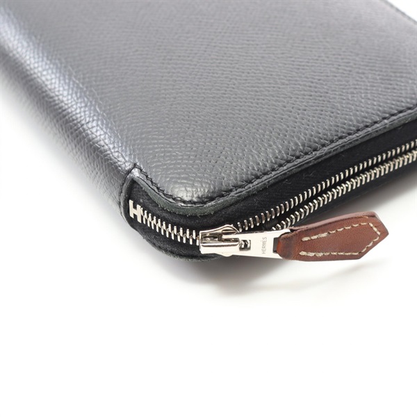 エルメス(HERMES)エルメス アザップロング シルクイン ラウンド長財布  
