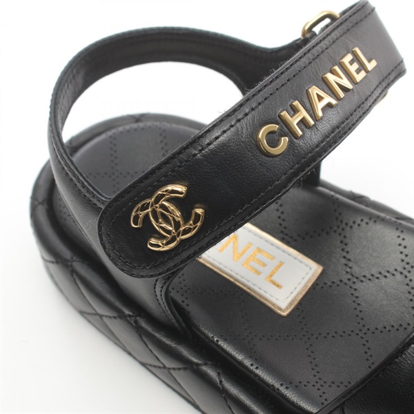 シャネル(CHANEL)シャネル マトラッセ サンダル 靴 レディース G45430