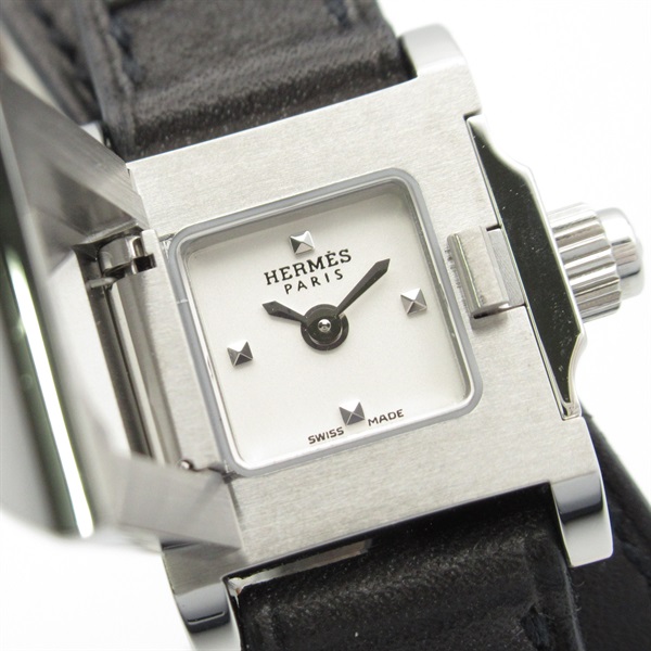 【美品】HERMES エルメス⭐︎腕時計 メドール 2針 クォーツ 稼働品 エルメス(HERMES)エルメス メドール ドゥブルトゥール 腕時計 時計