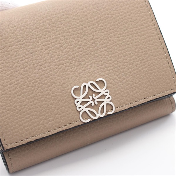 【美品】 ロエベ アナグラム トライフォールドウォレット アイボリー 財布 楽天市場】【お得な6%offクーポンあり！】 LOEWE アナグラム