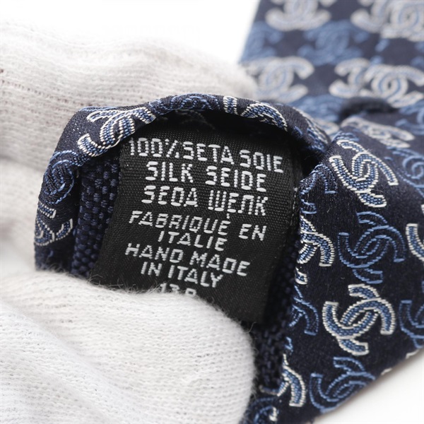 シャネル(CHANEL)シャネル ココマーク ネクタイ 衣料品 メンズ