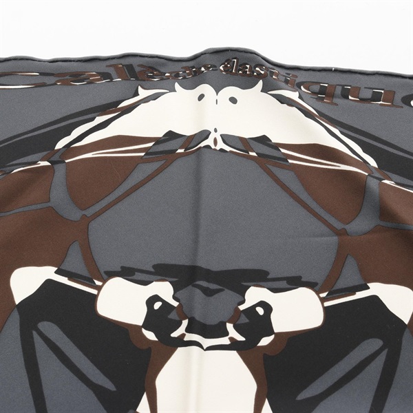 HERMESエルメス ポワントゥ CALECHE ELASTIQUE スカーフ HERMES スカーフ トライアングル ポワントゥ CALECHE ELASTIQUE