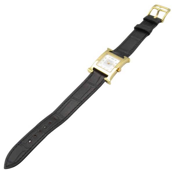 エルメス(HERMES)エルメス Hウォッチ 11Pダイヤ 腕時計 時計
