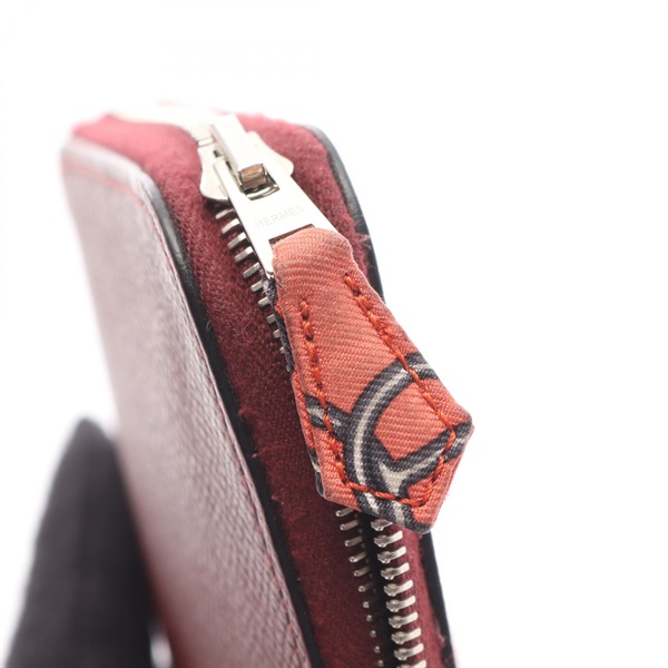 エルメス(HERMES)エルメス アザップロング シルクイン ラウンド長財布