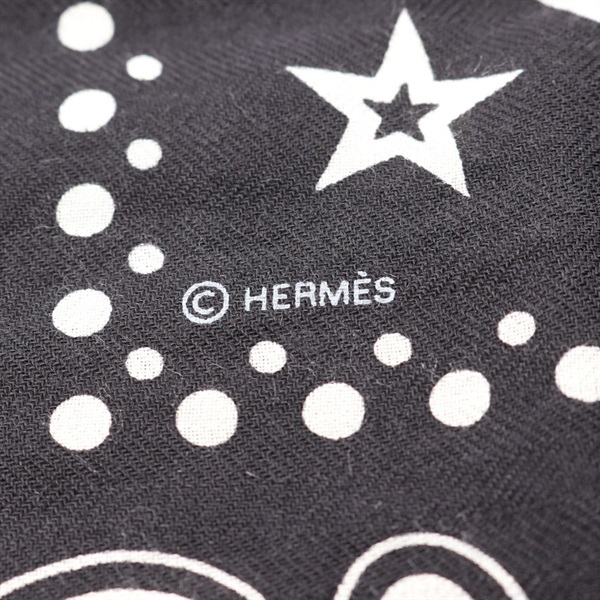 HERMES エルメス カレジェアン140 Les Cles Bandana HERMES エルメス ショール カレジェアン140 カシシル『Les Cles