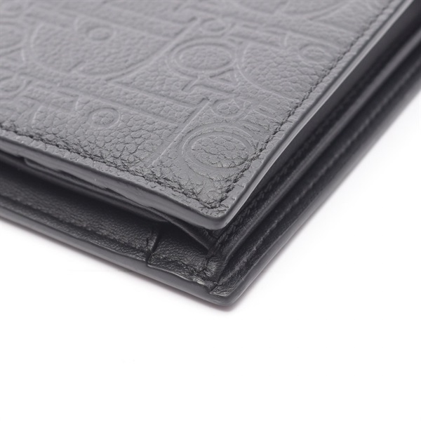 ディオール(Dior)ディオール オブリークエンボスロゴ 二つ折り財布