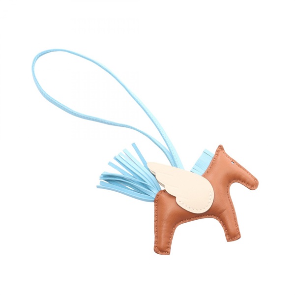 【新品未使用】エルメス ロデオ ペガサス PMチャーム W刻印 ピンク系 エルメス(HERMES)エルメス ロデオペガサスPM バッグチャーム