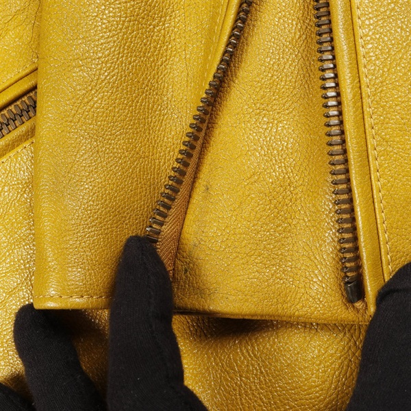 プラダ(PRADA)プラダ ダブルライダースジャケット 革ジャン 衣料品