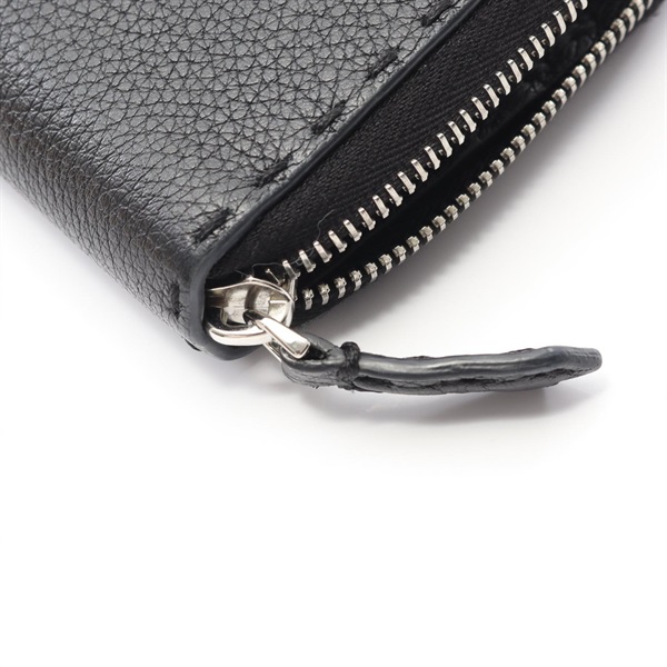 ほぼ新品】FENDI セレリア ラウンドファスナー 長財布 ブラック