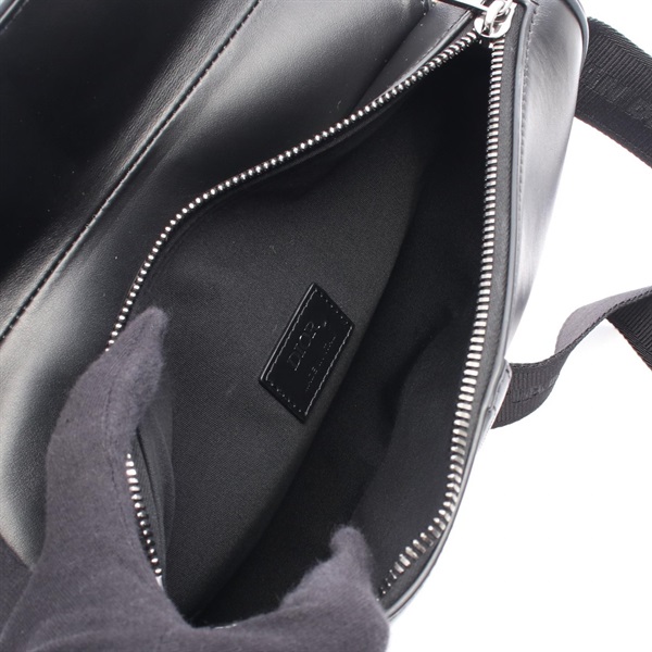 ディオール Dior SADDLE サドル ウエストバッグ ボディバッグ バッグ レザー レディース ブラック系 / グレー系 1ADPO130MDE 【中古】 ディオール(Dior)ディオール SADDLE サドル ウエストバッグ ボディ