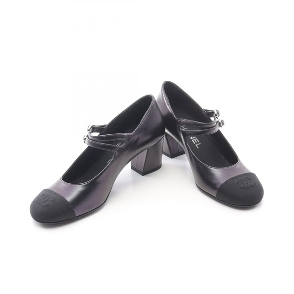 シャネル(CHANEL)シャネル メリージェーン パンプス 靴 レディース