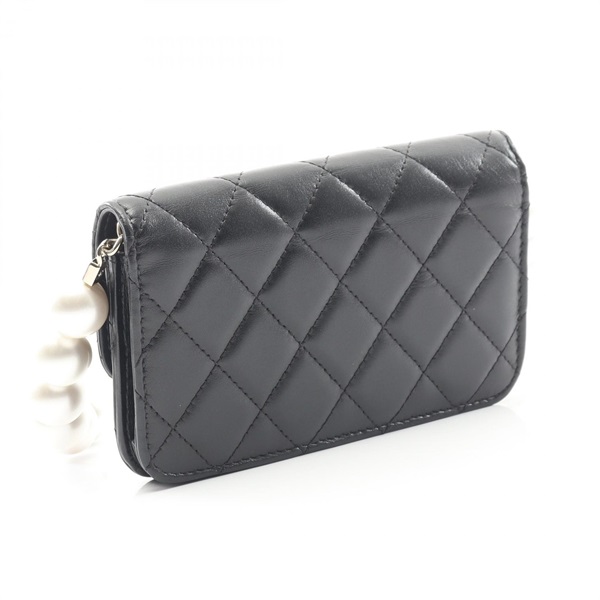 シャネル(CHANEL)シャネル マトラッセ パールチェーン ショルダー