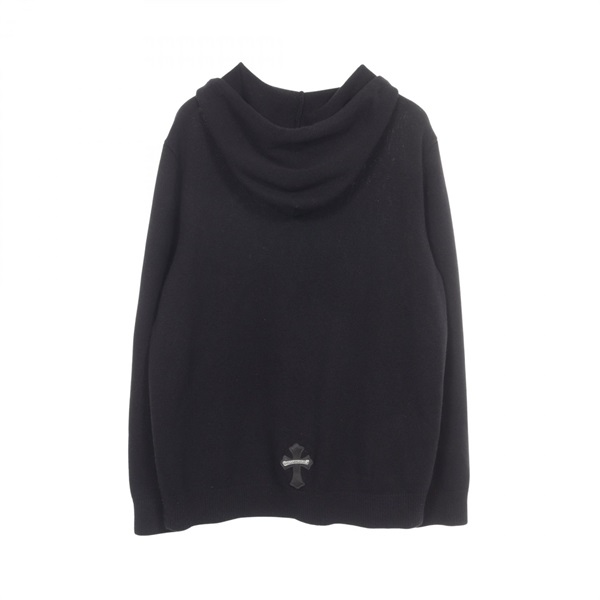 クロムハーツ　クロスパッチ　パーカー クロムハーツ(CHROME HEARTS)クロムハーツ レザークロスパッチ