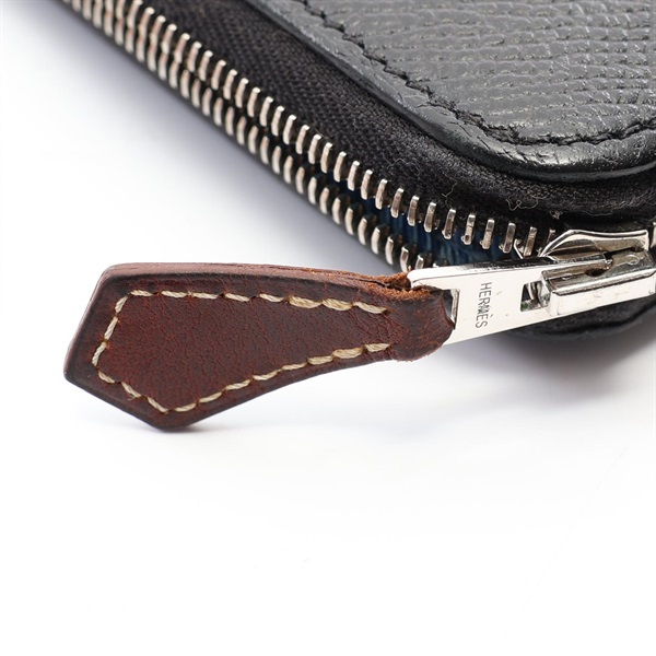エルメス(HERMES)エルメス アザップロング シルクイン ラウンド長財布