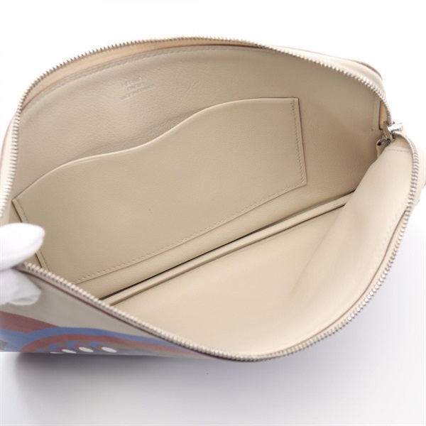 エルメス(HERMES)エルメス カレ ポケット ロング レインボーラブ