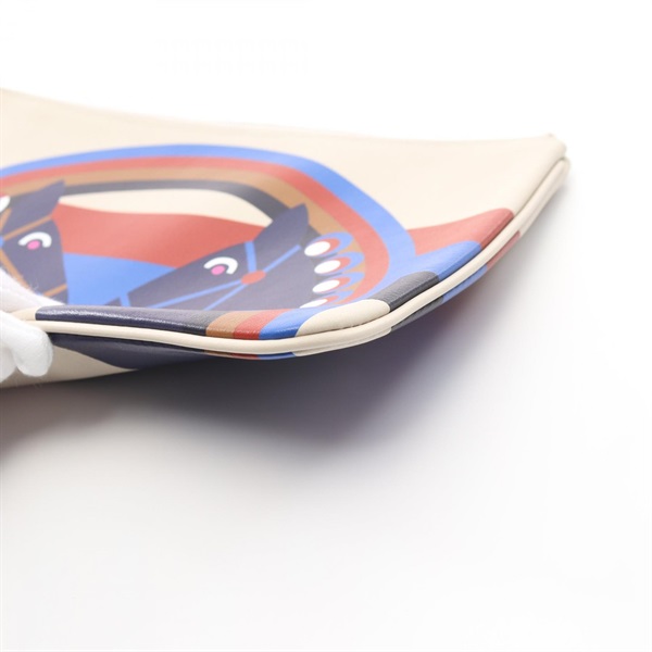 エルメス(HERMES)エルメス カレ ポケット ロング レインボーラブ