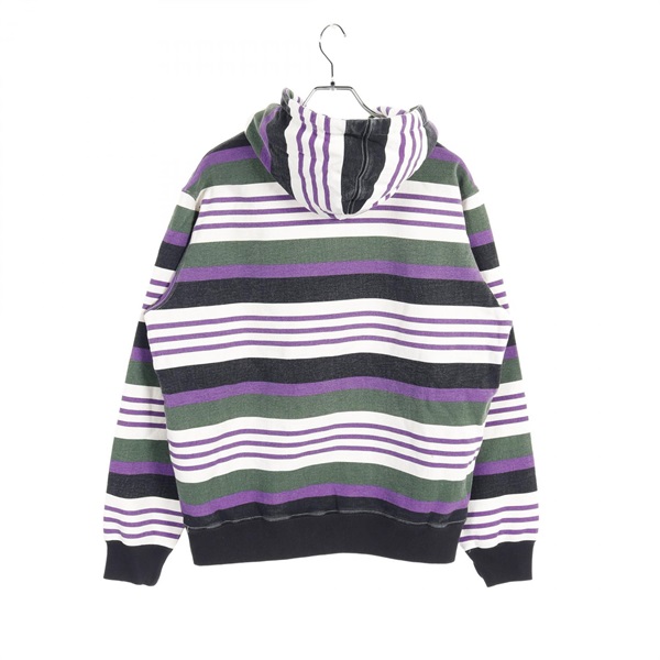 シュプリーム(Supreme)シュプリーム STRIPED HOODED SWEATSHIRT  