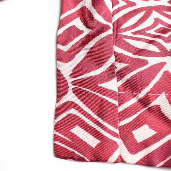 エスマックスマーラ　ワンピース　大きい　シルク　リネン　総柄　ジャガード生地 エスマックスマーラ ワンピース 大きい シルク リネン 総柄