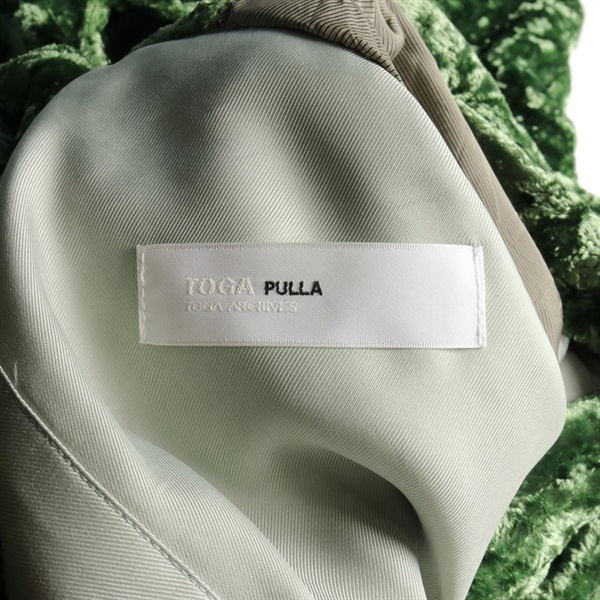 トーガプルラ(TOGA PULLA)トーガプルラ クラッシュベロアワンピース