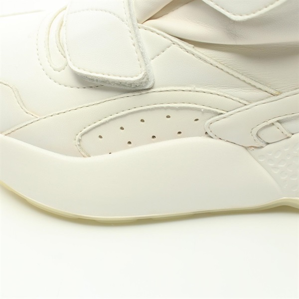 【中古】ステラマッカートニー STELLA McCARTNEY エクリプス ベルクロ ブーツ レザー ショート ロゴ 36 23cm 白 ステラマッカートニー(Stella McCartney)ステラマッカートニー