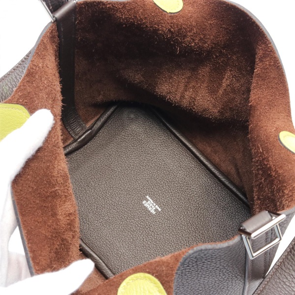 エルメス(HERMES)エルメス ピコタン エクラPM アニスグリーン