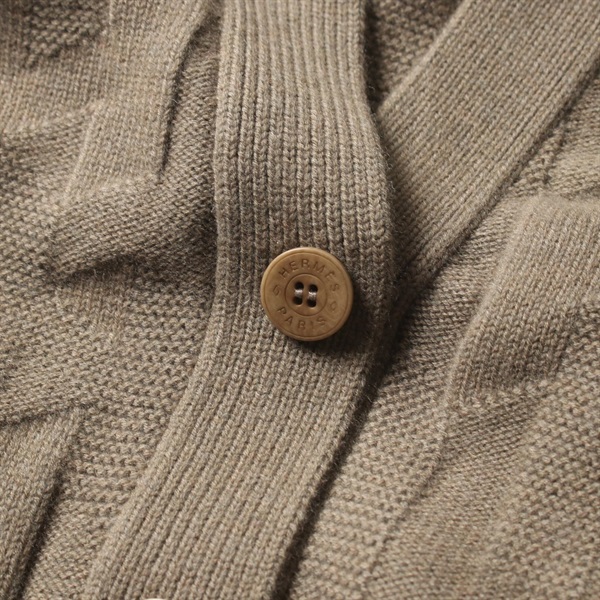 エルメス(HERMES)エルメス Hモチーフ カーディガン 衣料品 トップス