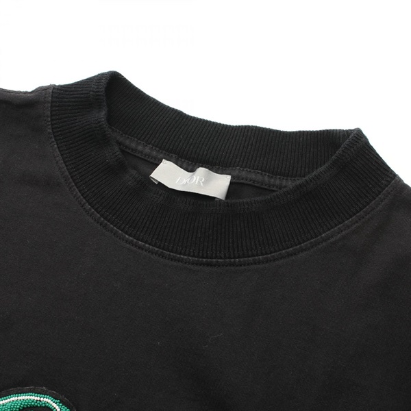 【入手困難・美品】ディオール☆タンクトップ ロゴ刺繍 ビジュー 黒 ガリアーノ期 入手困難・美品】ディオール☆タンクトップ ロゴ刺繍 ビジュー