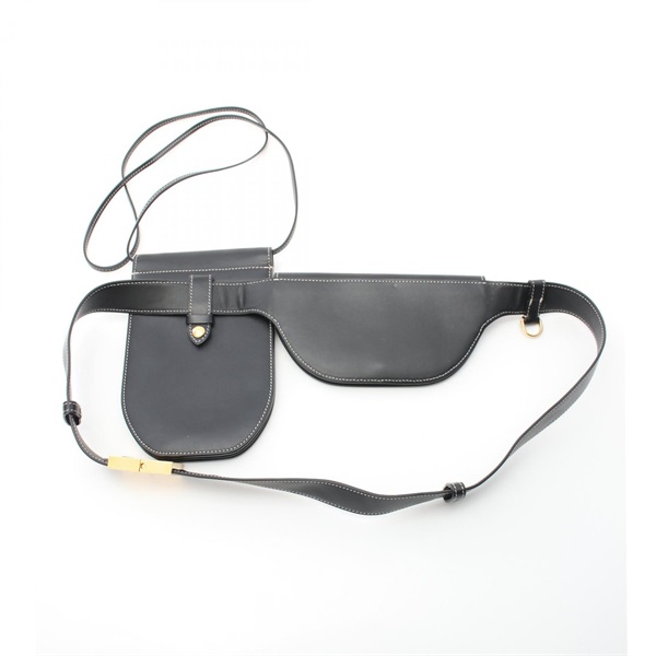 バーバリー(BURBERRY)バーバリー オリンピア ダブル ベルトバッグ  