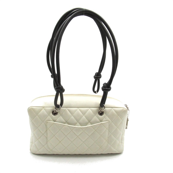シャネル(CHANEL)シャネル カンボンライン ボーリングバッグ