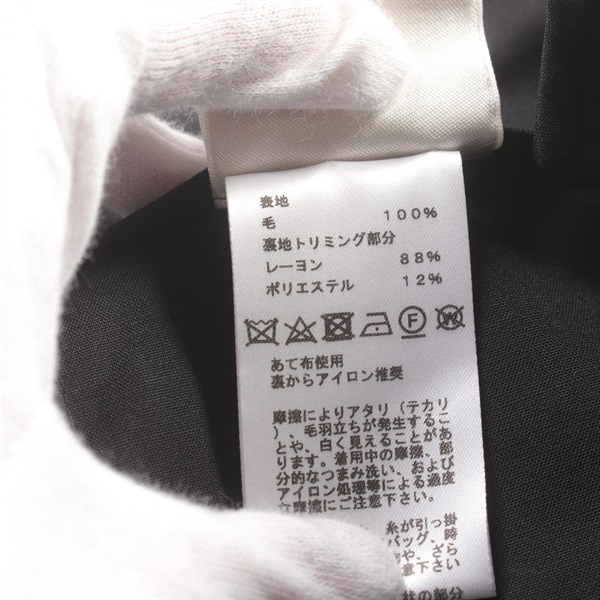 美品 HERMESエルメス ラップ ワイドパンツ キュロット 大きめサイズ エルメス(HERMES)エルメス パンツ 衣料品 ボトムス レディース