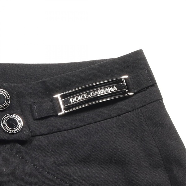 DOLCE&GABBANA 最高級ライン 豪華カットワークリネンパンツ