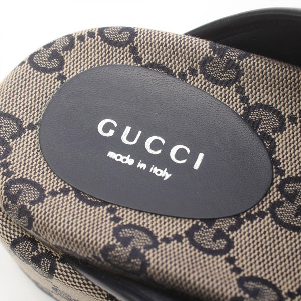 グッチ(GUCCI)グッチ GGキャンバス クロスベルト サンダル 靴 