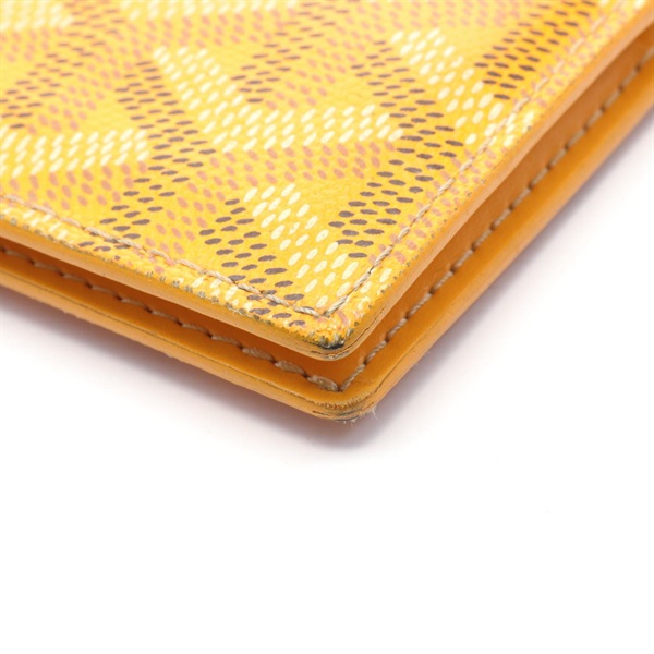Goyard カードケース ブラック/ブラウン/イエロー