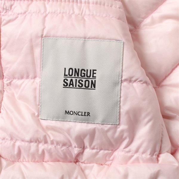 難あり꧁モンクレール꧂ダウンジャケット　LONGUE SAISON ピンク116 モンクレール MONCLER ベビー服 子供服 ダウンジャケット ピンク