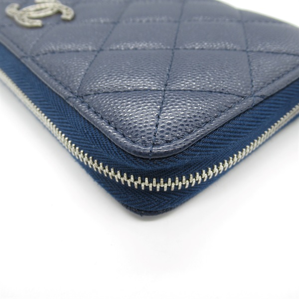 シャネル(CHANEL)シャネル マトラッセ ラウンド長財布 ラウンド