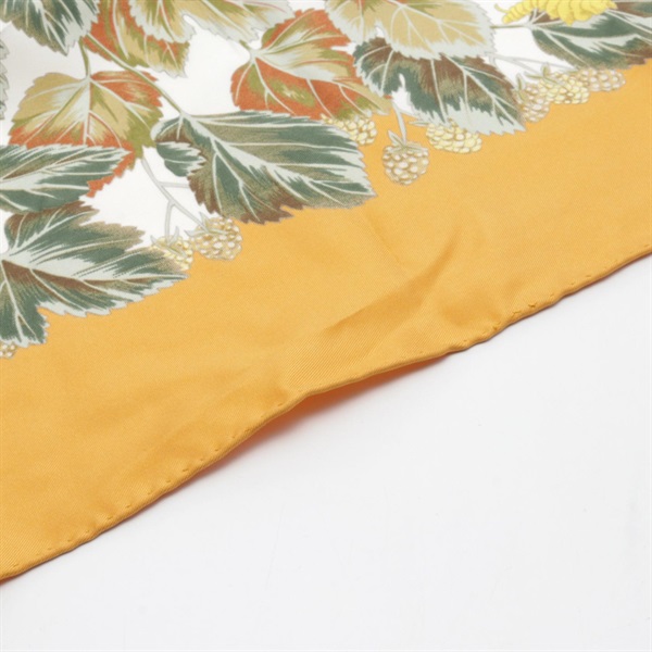 【美品】HERMES エルメス　カレ90 l'ARBRE de SOiE エルメス(HERMES)エルメス カレ90 L'ARBRE de SOIE スカーフ