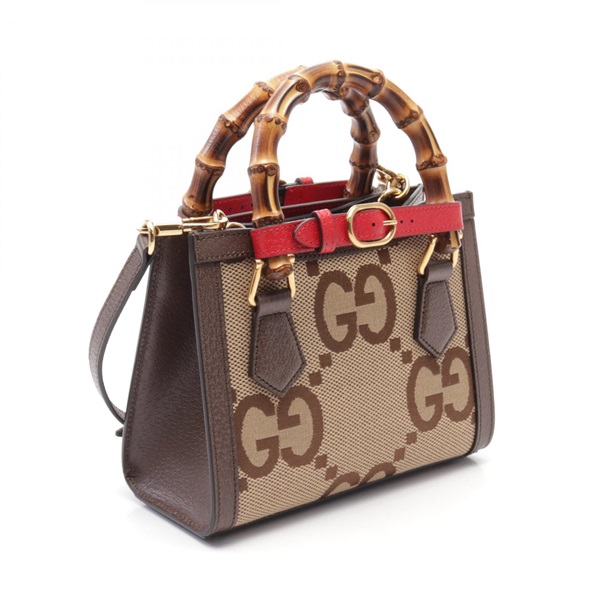 グッチ(GUCCI)グッチ ダイアナ ミニ ジャンボGG ハンドバッグ バッグ