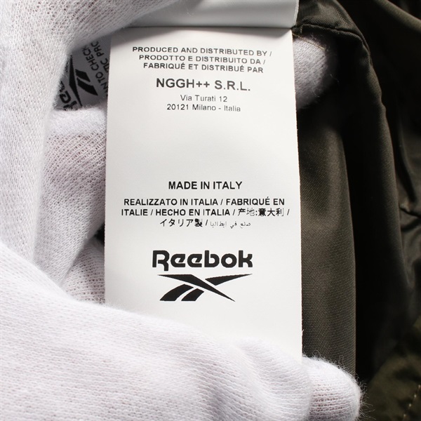 ヘドメイナー(HED MAYNER)ヘドメイナー HED MAYNER × Reebok PARKA HED