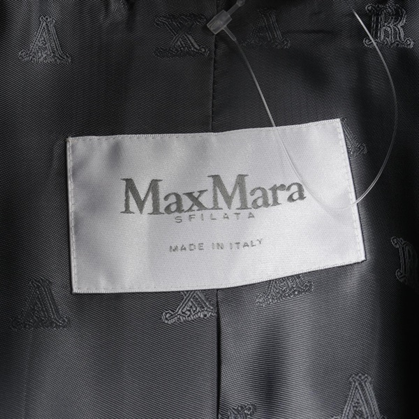 美品♡アマカAMACAイタリアインポート♡テディベアウールコート マックスマーラ(MAX MARA)マックスマーラ カディアック