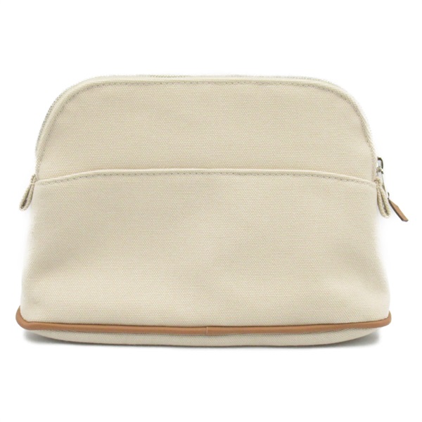 美品【HERMES】エルメス ボリード ポーチ 生成り オフホワイト エルメス直営店 Bolide 31 case ボリードポーチ Lサイズ (HERMES