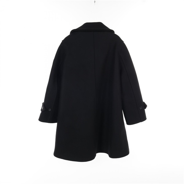 SAINT LAURENT サンローランパリ ウール ダッフルコート SAINT LAURENT ダッフルコート ブラック 44 - メルカリ